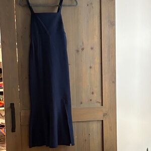 Chic Navy Blue Maxi Dress